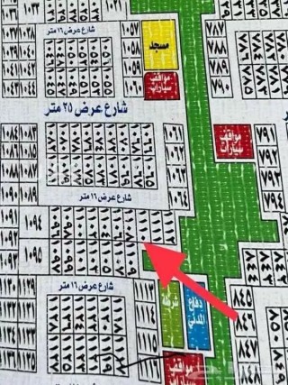 ارض سكنية بحى الرباض جدة